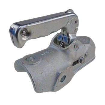 Winterhoff Kugelkupplung TYP EM350R C 60mm Rundrohr Bohrung 14,5/14,5mm Zugmaul – Bild 3