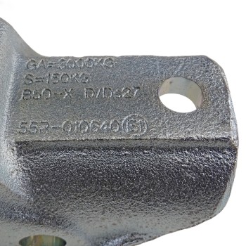 Winterhoff Kugelkupplung WW30 D3 bis 3000kg 50-51mm Rundrohr Bohrung 12/14mm – Bild 5