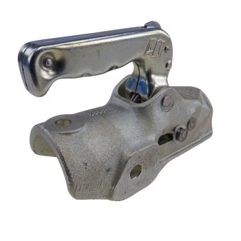 Winterhoff Kugelkupplung TYP EM350-R 60mm Rundrohr Bohrung 12,5/12,5mm Zugmaul – Bild 5