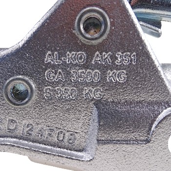 Al-ko AK 351 bis 3500kg Profi Kugelkupplung Zugmaul für PKW Angänger – Bild 3
