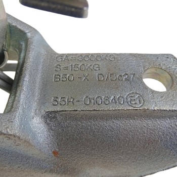 Winterhoff Kugelkupplung WW30 D3 bis 3000kg 50-51mm Rundrohr Bohrung 12,5/12,5mm – Bild 2