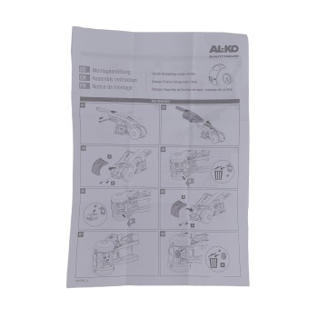 Al-ko Reibbelag-Set vorne + hinten für AKS 3004 + 3504 – Bild 8