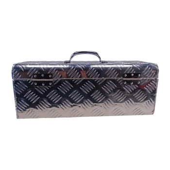 Deichselbox / Staubox aus Aluminium 575 x 245 x 220mm für PKW Anhänger – Bild 4