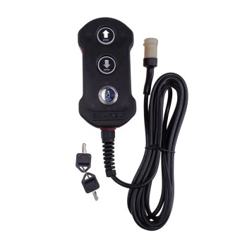 Schaltbox mit kleinem Stecker abschliessbar für Elektrohydraulikaggregate – Bild 2