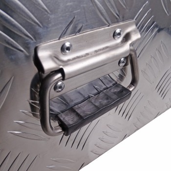 Deichselbox / Staubox aus Aluminium 760 x 330 x 245mm für PKW Anhänger – Bild 7