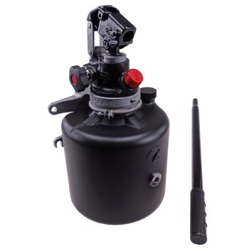 Chapel Hand Doppelhub Hydraulikpumpe / Druckpumpe 160 bar inklusive 6 Liter Tank