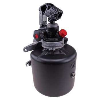 Chapel Hand Einfachhub Hydraulikpumpe / Druckpumpe 150 bar inklusive 6 Liter Tank – Bild 2