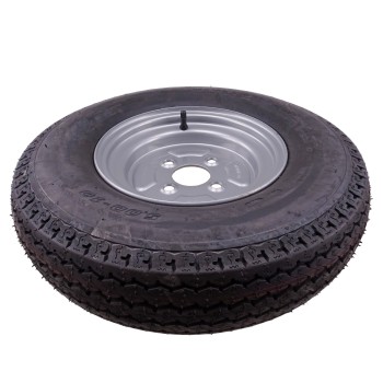 5.00 - 10 Komplettrad Felge 3.50 x 10 LK 4x100 für PKW Anhänger – Bild 5