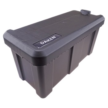 Deichselbox Kunststoff 550 x 250 x 295mm Deckel seitlich öffnend für PKW Anhänger – Bild 2