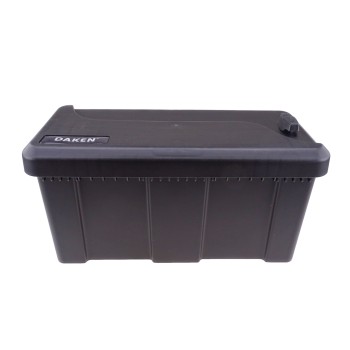 Deichselbox Kunststoff 550 x 250 x 295mm Deckel seitlich öffnend für PKW Anhänger – Bild 3