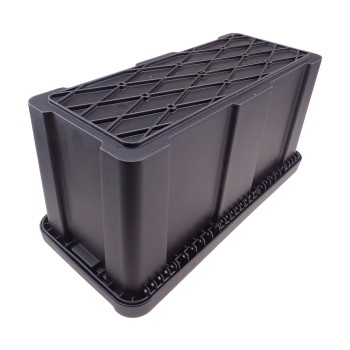 Deichselbox Kunststoff 550 x 250 x 295mm Deckel seitlich öffnend für PKW Anhänger – Bild 8