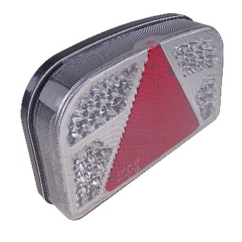 LED Rückleuchte 6 Funktionen 240x150mm 56LED rechts