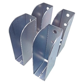 4er Set Einstecktasche für Spriegel Bretter / Planenaufbau Pkw Anhänger