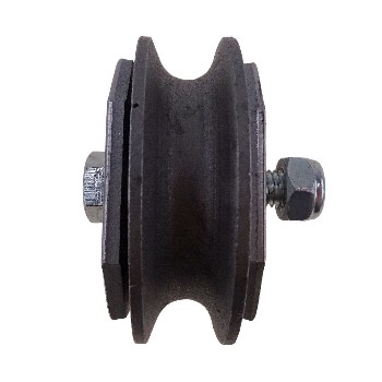 Seilrolle Umlenkrolle mit Anschweißbock bis 11mm Stahlseile – Bild 4