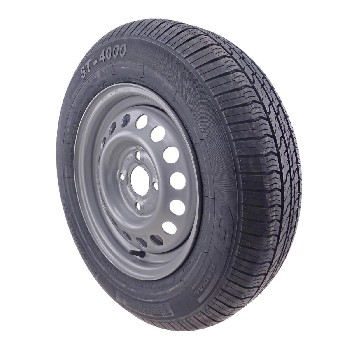 155 R13 84N Komplettrad GT Radial Felge 4.5J x 13 4 Loch LK 4x100 f PKW Anhänger