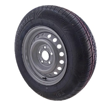 195/70 R14 96N Komplettrad Felge 5.5 J x 14 5 Loch LK 5x112 für PKW Anhänger