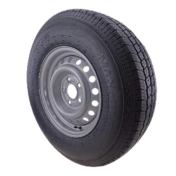 195 R14C 104/106N Komplettrad Felge 5.5 J x 14 5 Loch LK 5x112 für PKW Anhänger