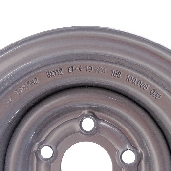 Felge 6.00 x 10 H2 Mittenloch 67mm Lochkreis 112, 5 Loch, ET -4 für PKW Anhänger – Bild 3