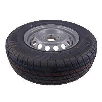 185/70 R13 93N Komplettrad Security Felge 4,5J x 13 5 Loch LK 5x112 PKW Anhänger – Bild 3