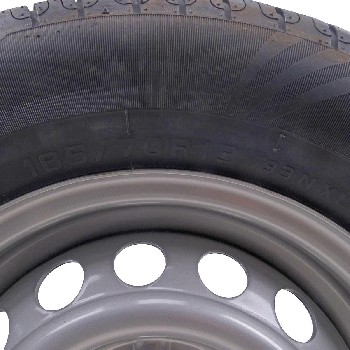 185/70 R13 93N Komplettrad Security Felge 4,5J x 13 5 Loch LK 5x112 PKW Anhänger – Bild 4