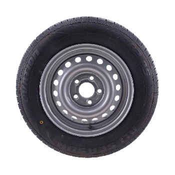 185/70 R14 88T Komplettrad Felge 5.5 J x 14 5 Loch LK 5x112 für PKW Anhänger – Bild 2