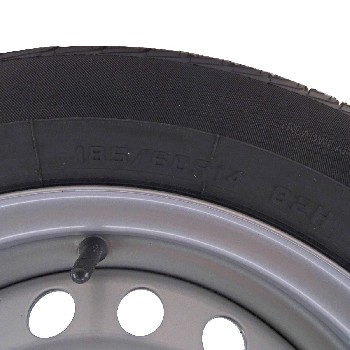 185/60 R14 82H Komplettrad Felge 5.5 J x 14 5 Loch LK 5x112 für PKW Anhänger – Bild 5