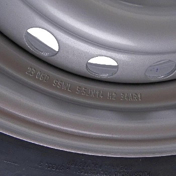 195/70 R14 96N Komplettrad Felge 5.5 J x 14 5 Loch LK 5x112 für PKW Anhänger – Bild 8