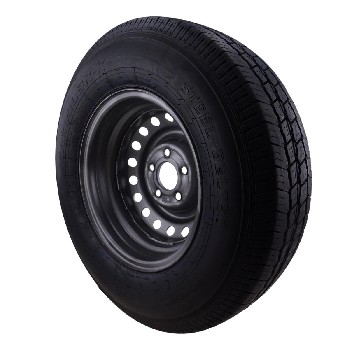 195 R14C 104/106N Komplettrad Felge 5.5 J x 14 5 Loch LK 5x112 für PKW Anhänger – Bild 3