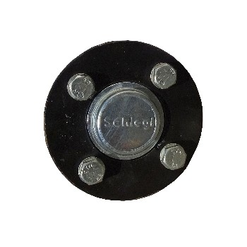 Schlegl 750kg Anhänger Achse MB8 - 1000mm - 4x100 - niedriger Bock - ungebremst – Bild 3