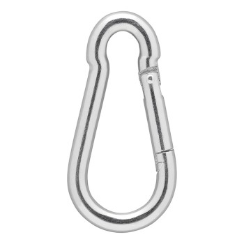 Karabiner Metall 8 x 80 mm für Pkw Anhänger – Bild 2