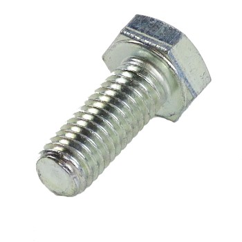 M8 x 20mm DIN 933, Stahl 8.8, verzinkte Sechskantschraube
