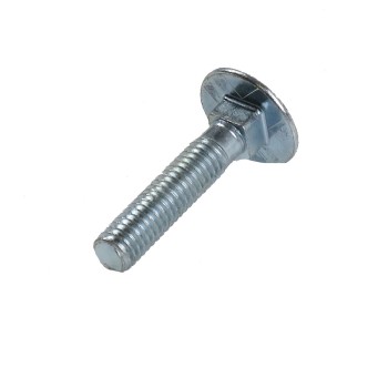 M6 x 30mm Flachrundschraube / Schlossschraube mit Vierkantansatz