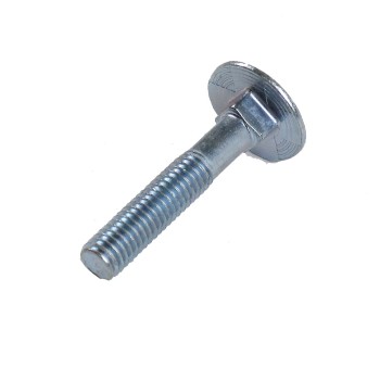 M6 x 35mm Flachrundschraube / Schlossschraube mit Vierkantansatz