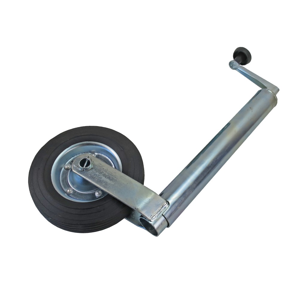 Hochwertiges Pkw Anhänger Trailer Stützrad Bugrad 48mm 150kg mit Drucklager