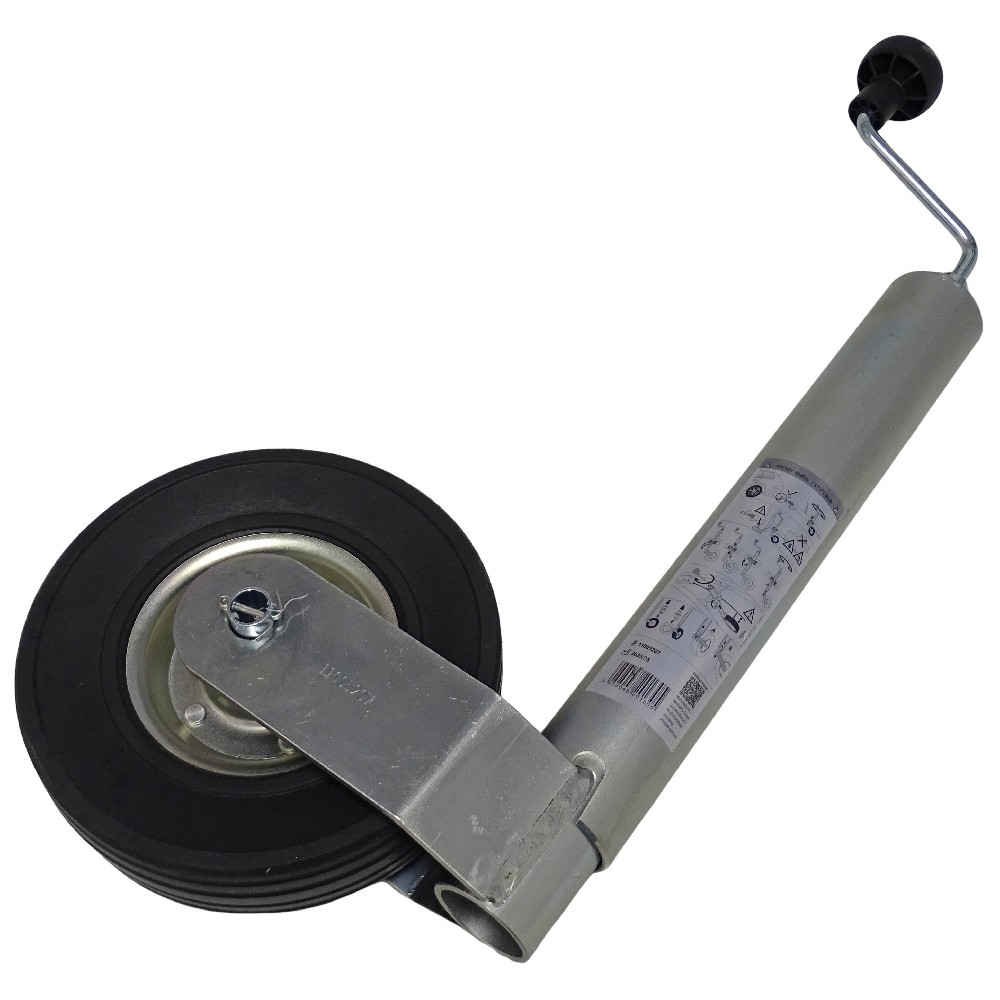 Stützrad Bugrad 60mm 300kg Stützlast Schwerlaststützrad für Pkw Anhänger Trailer