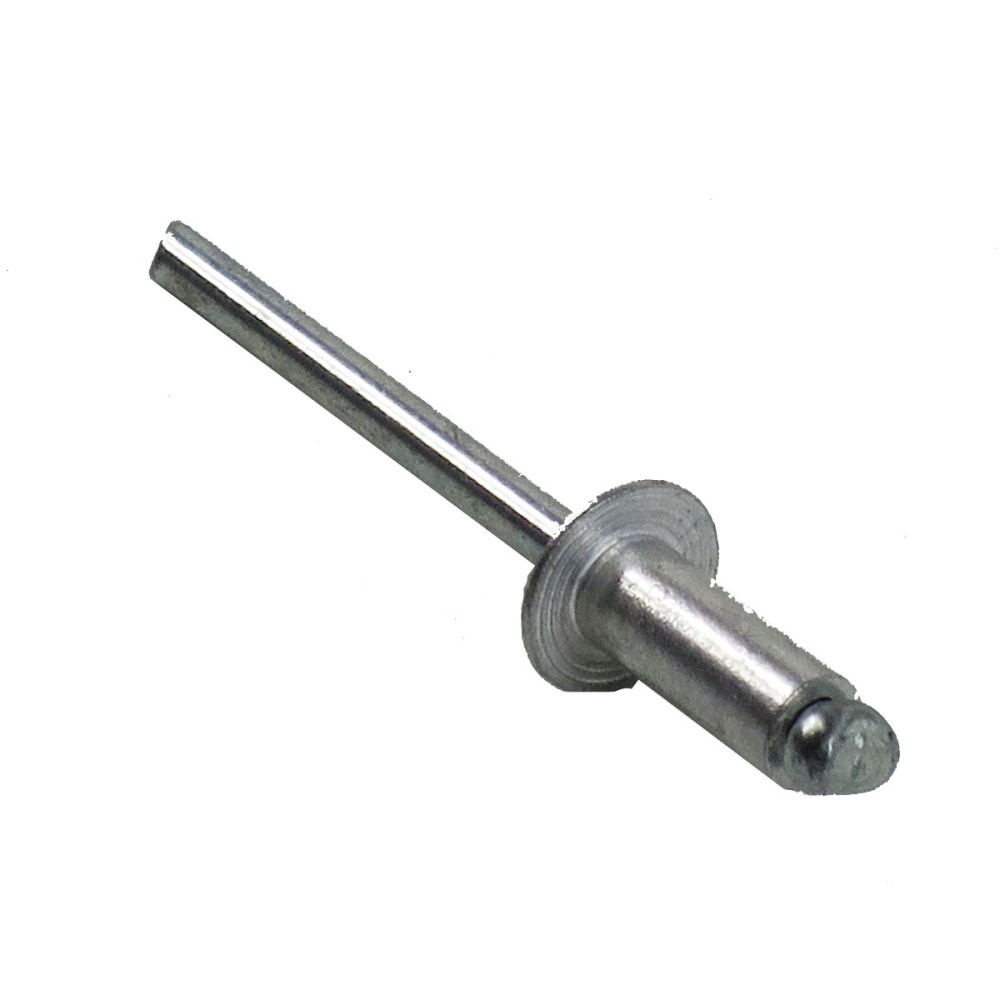 4 x 10mm Blindniet Flachrundkopf Alu/Stahl
