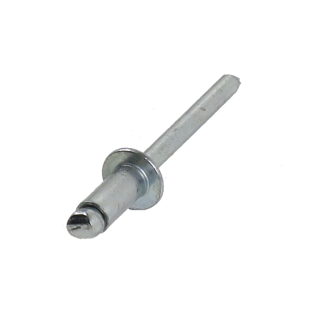4,0 x 10mm Blindniet Flachrundkopf Stahl/Stahl