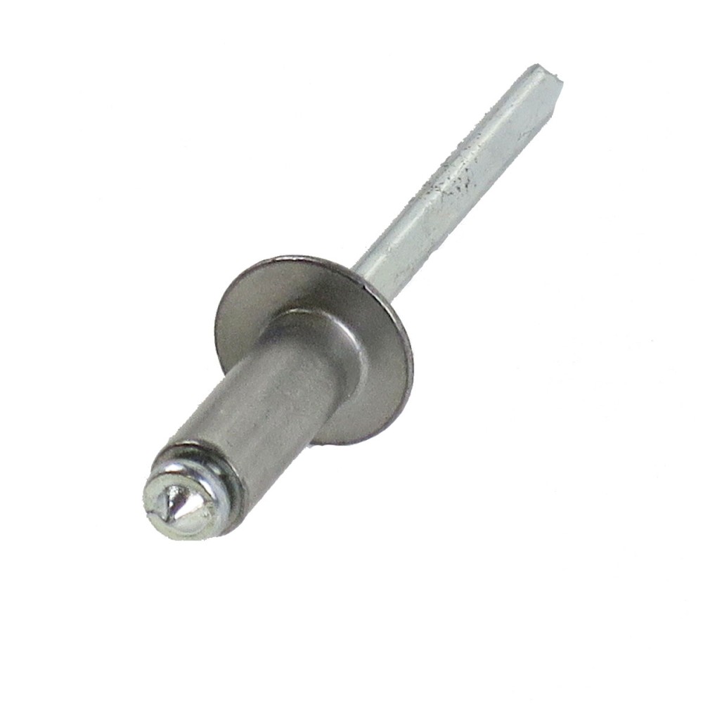 6,0 x 16mm Blindniet Flachrundkopf Alu/Stahl
