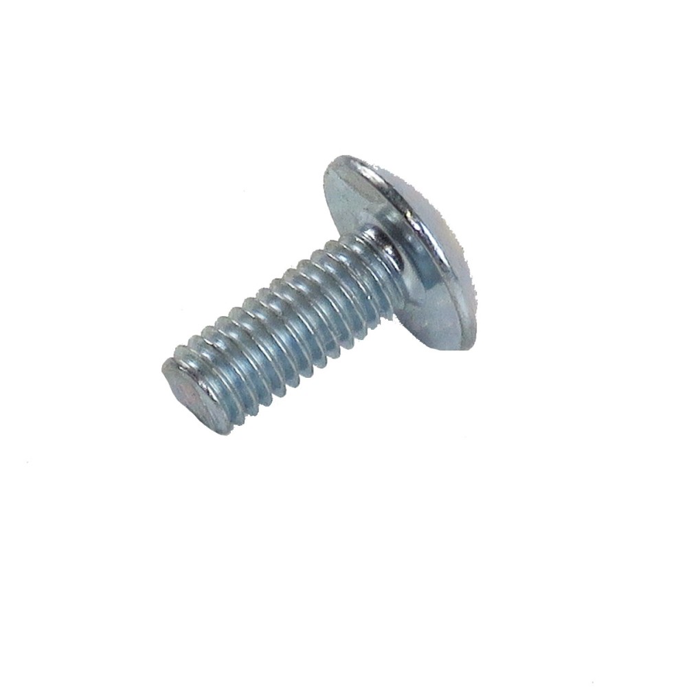 M6 x 20mm Flachrundschraube mit Schliz