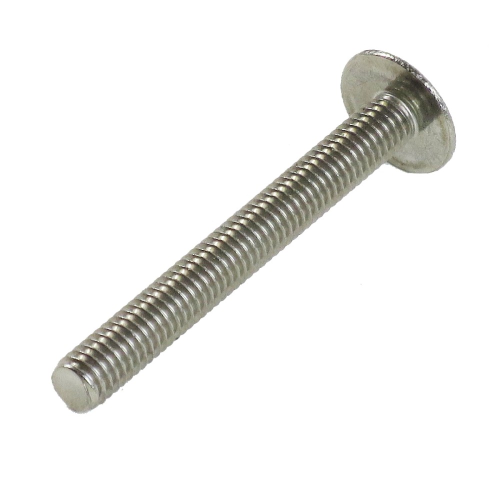 M6 x 50mm Flachrundschraube mit Schliz