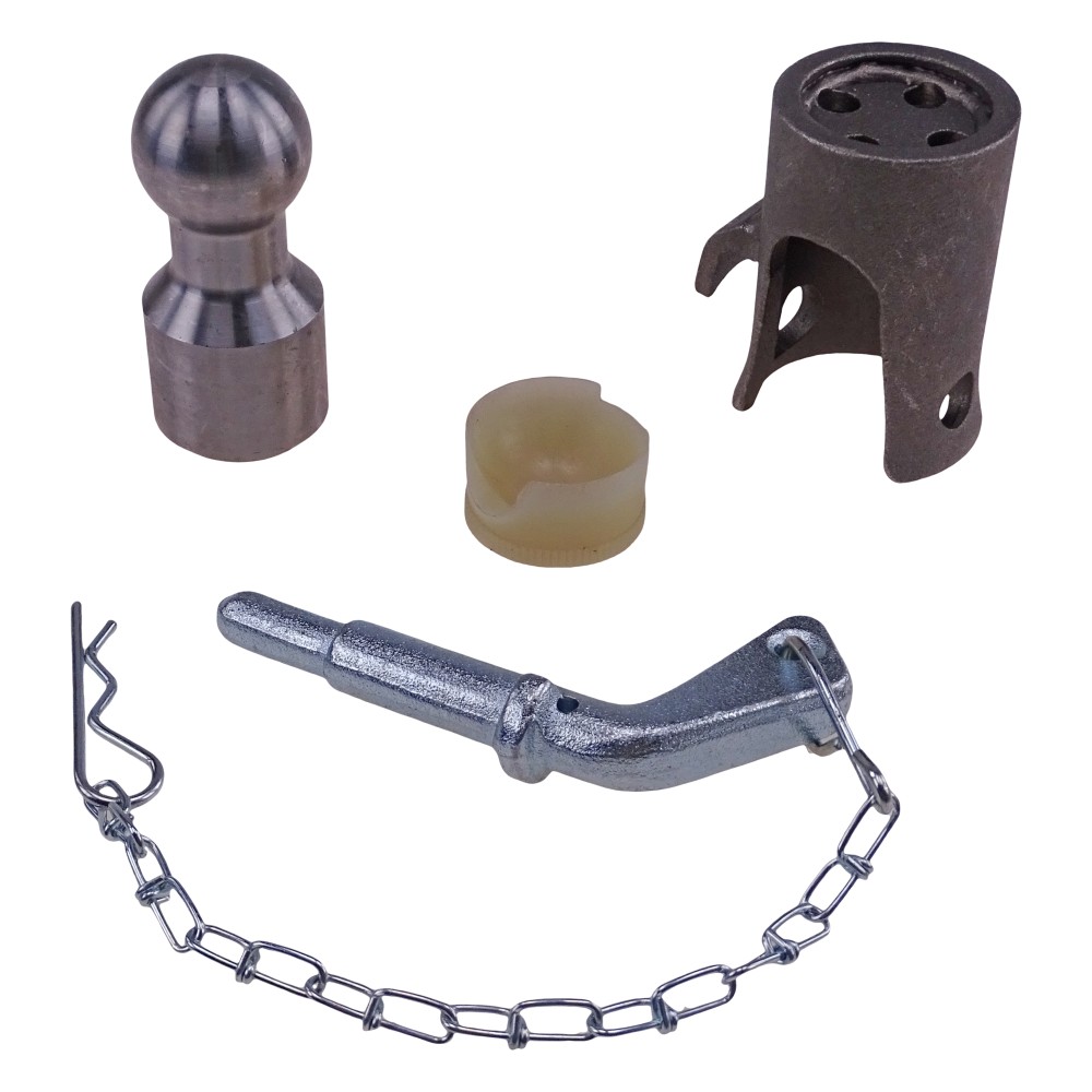 Kugelkipplager 42mm mit Kippkugel und Vorsteckbolzen für Kipper bis 3500kg HR/VL