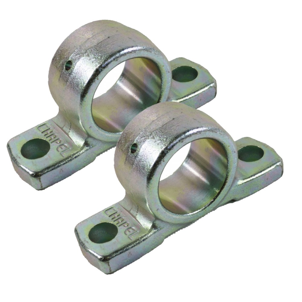 Lagerböcke zum Anschrauben für 45mm Zapfen