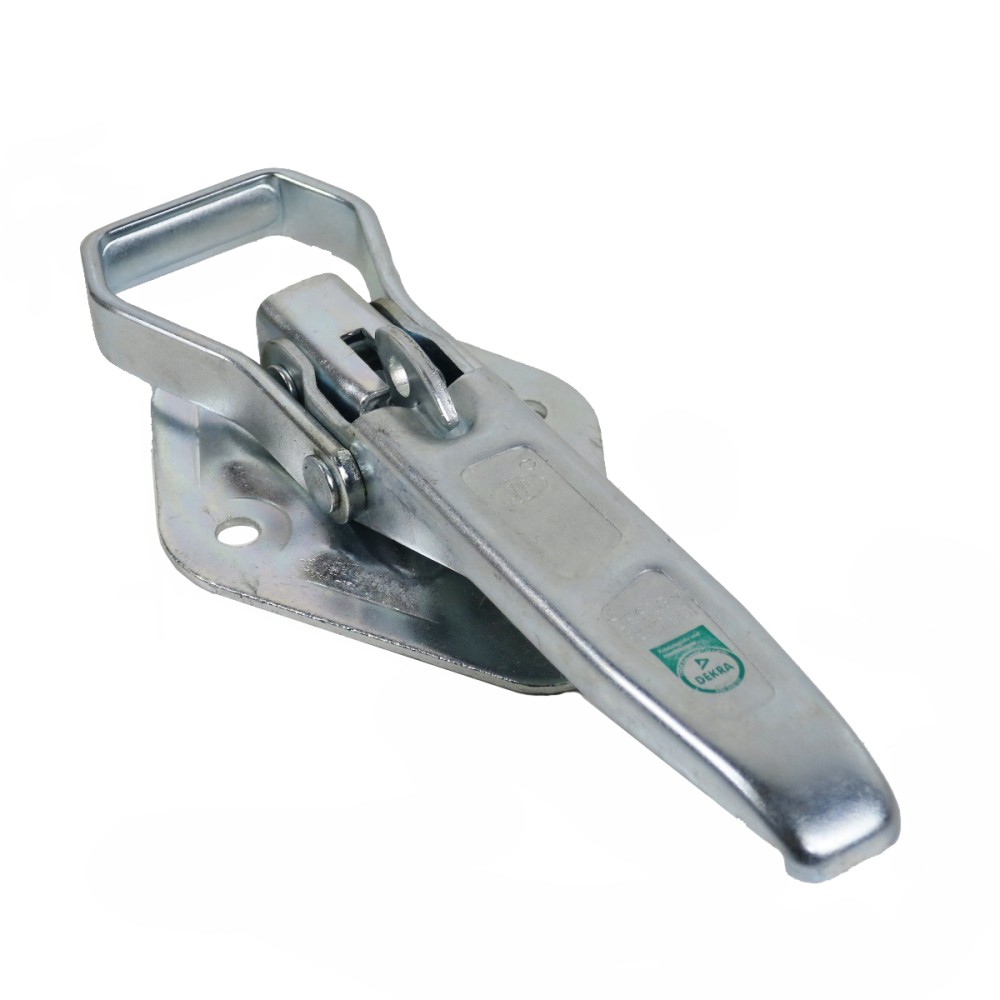 Exzenter Verschluss mit Flachbügel, 224 mm lang, verzinkt für PKW Anhänger