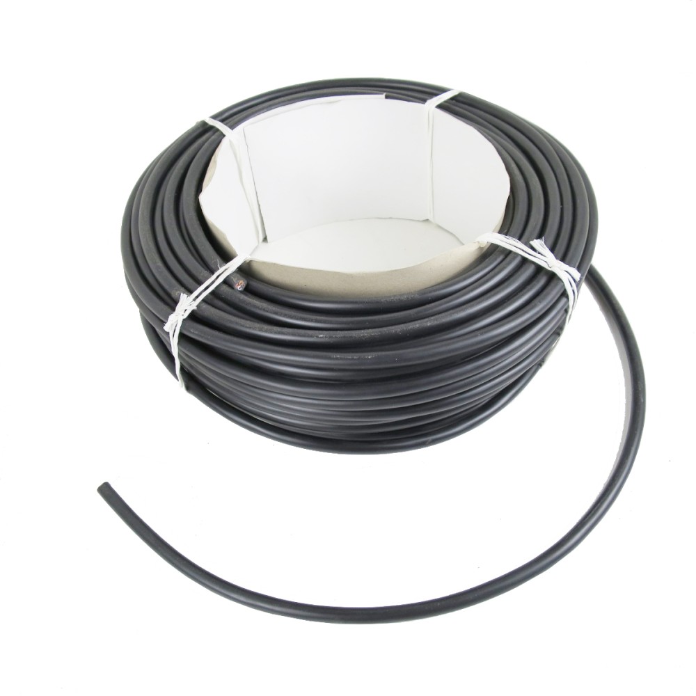 2 polige Fahrzeugleitung Anhängerkabel 2 x 1.0 mm² für PKW Anhänger