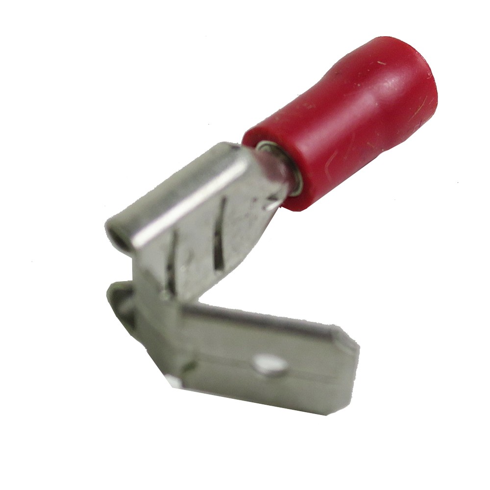 Steckverteiler isoliert rot für Kabel 0,5 - 1,0 mm²