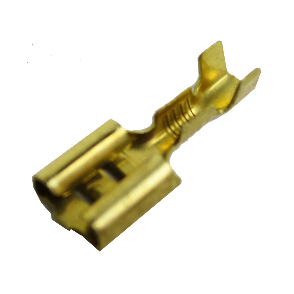 Flachsteckhülse für Kabel 0,75 - 1,5 mm²