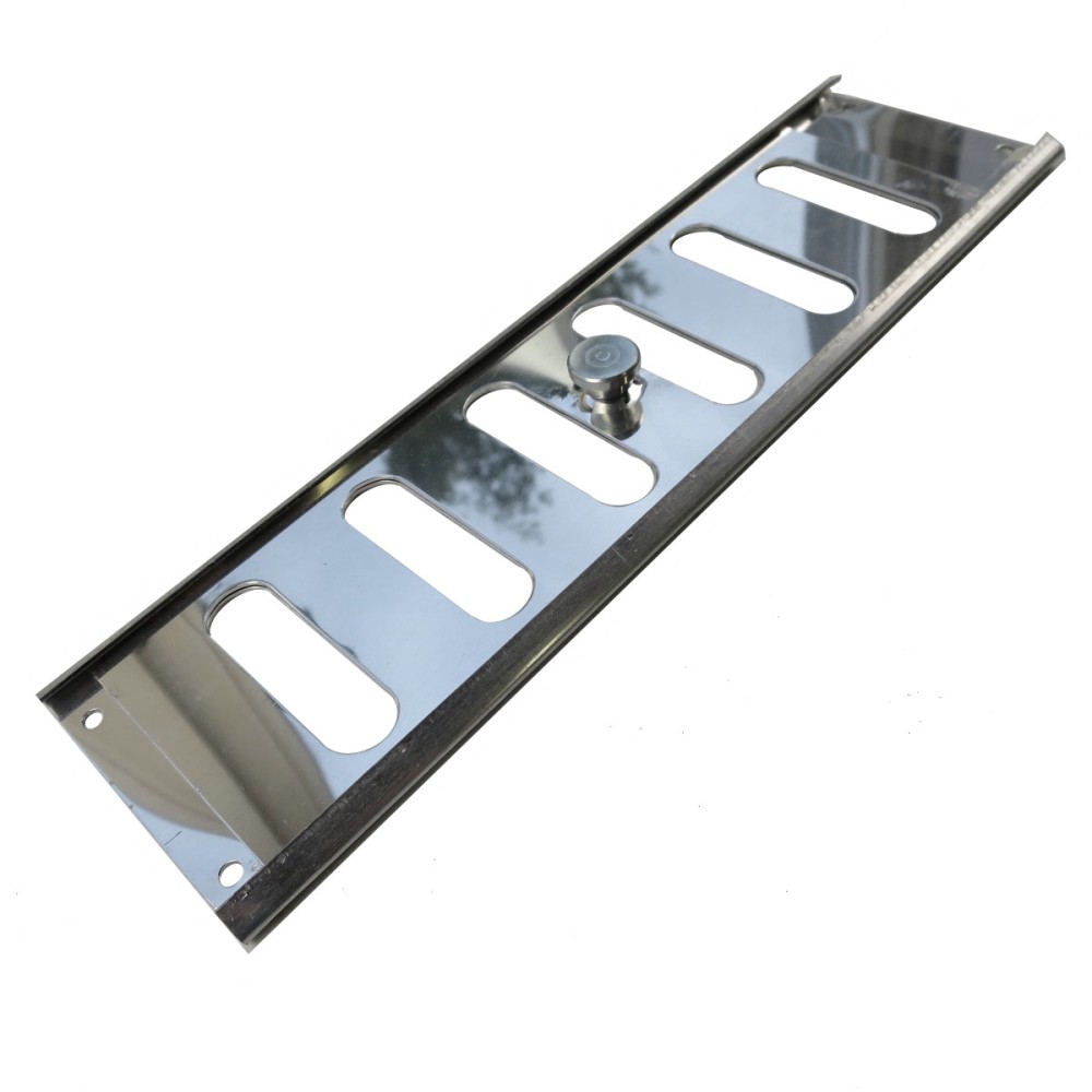 Lüftungsschieber ALU Größe 250 x 70 mm