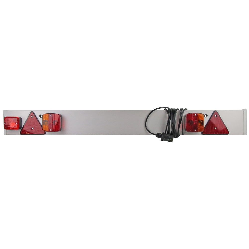 Anhänger Lichtleiste, Lichtbalken, Traverse, Rückleuchten, 120cm breit, 6m Kabel
