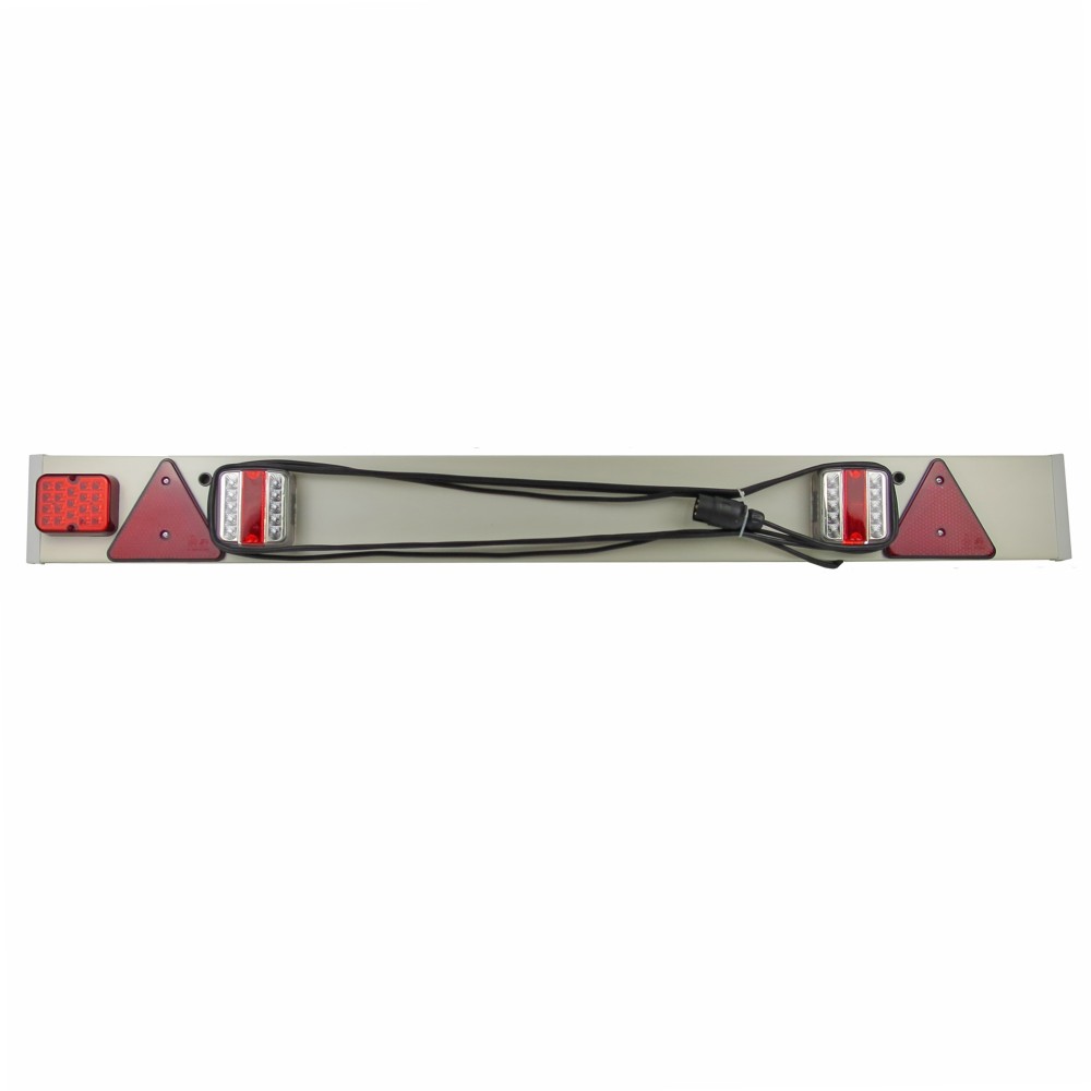 Anhänger LED Lichtleiste, Lichtbalken, Rückleuchten, 120cm breit, 6m Kabel