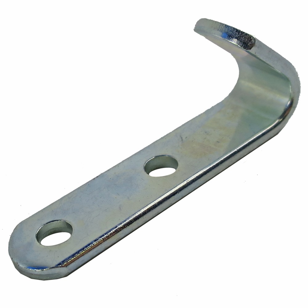 Zweiloch Planenhaken Metall verzinkt Lochabstand circa 20 mm